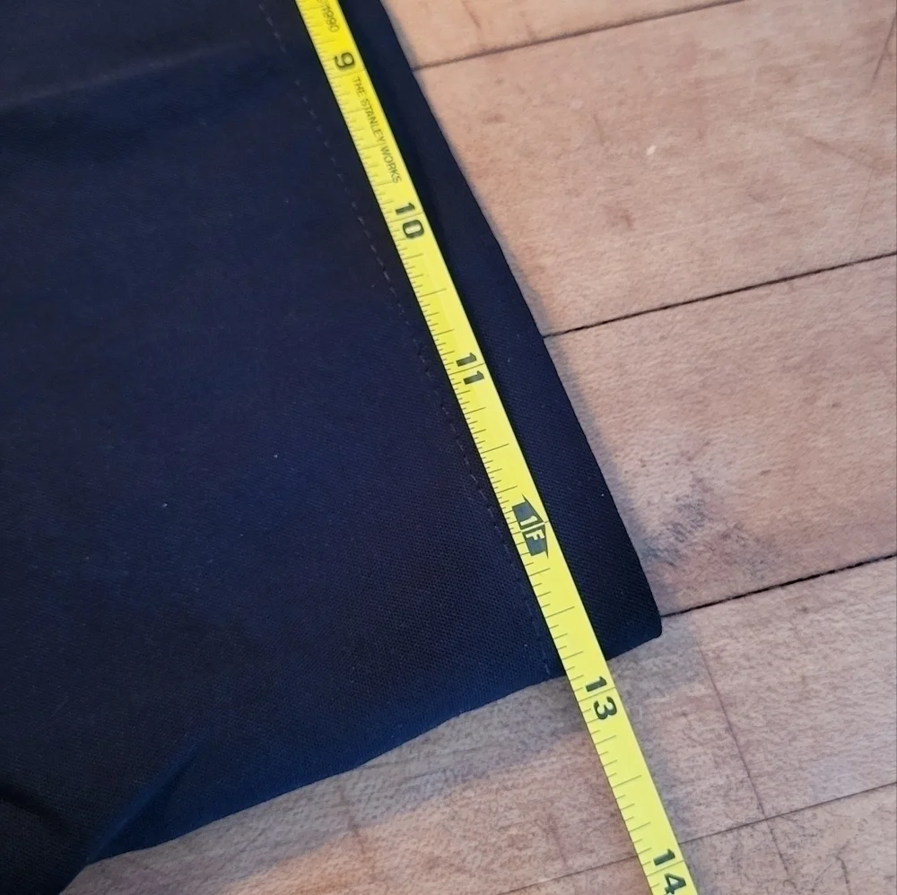 Pretty garden Puff Sleeve Wide Leg Belted Black Jumpsuit Size XL - Picture 10 of 15